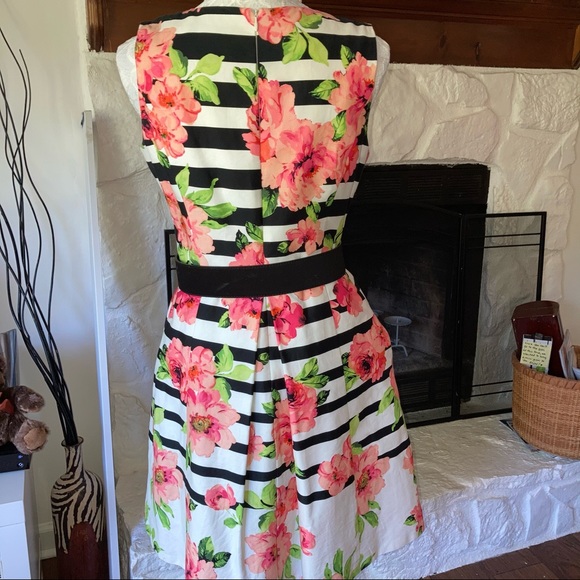 JESSICA HOWARD FLORAL PRINT DRESS SIZE 10P - Picture 5 of 10